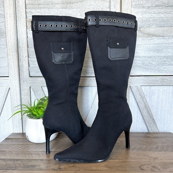 Bakers Shoes - BAKERS POINTED TOE STILETTO HEEL BOOT